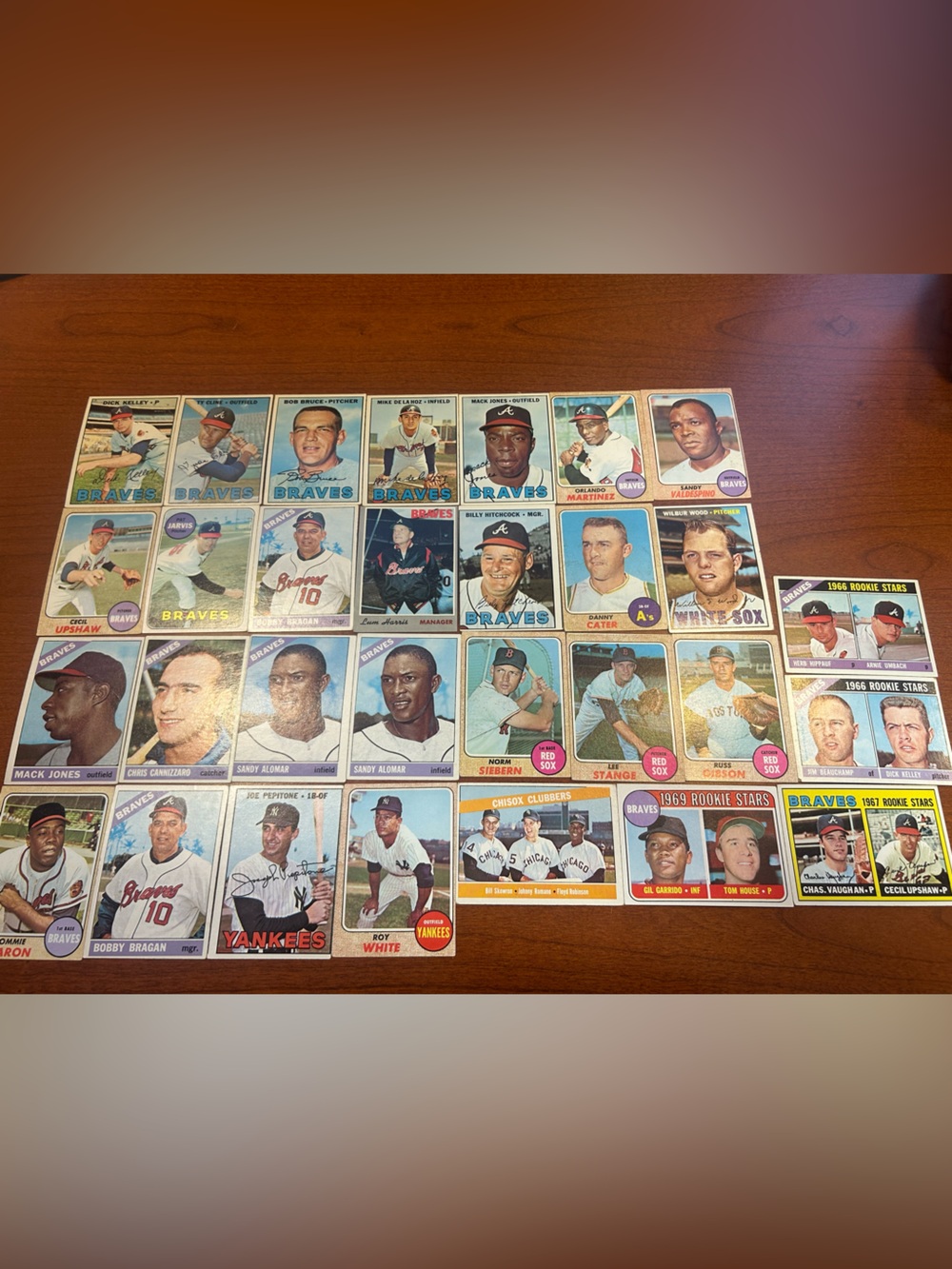 Topps Major League Baseball Cards - 1960’s
(30 Card Lot)